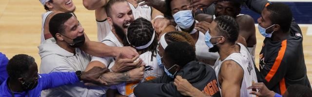 大场面不乱阵脚 新秀天秀绝杀助魔术脱身泥潭